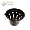 Chậu nhựa đen trồng lan phi 16 cm