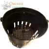 Chậu nhựa đen trồng lan phi 28cm